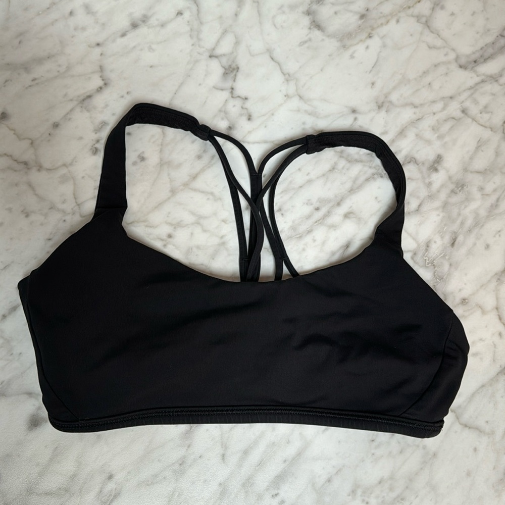 Lululemon sports bra black